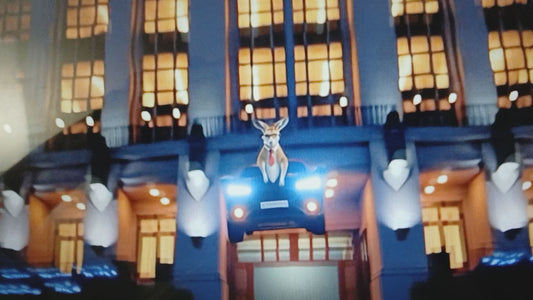 Music Movie: Kangaroo attends fly concert.
